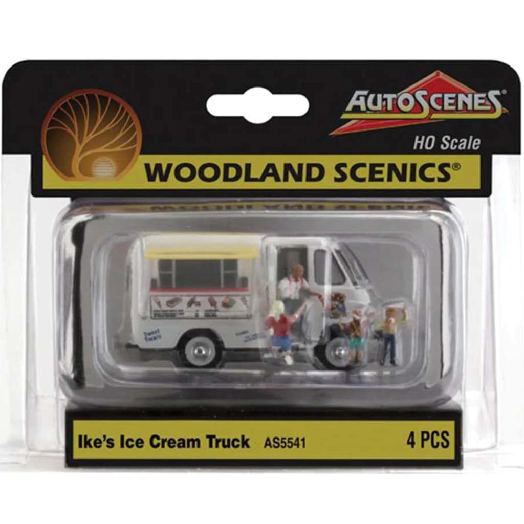Vehicle Ike's Ice Cream Truck - HO Scale 