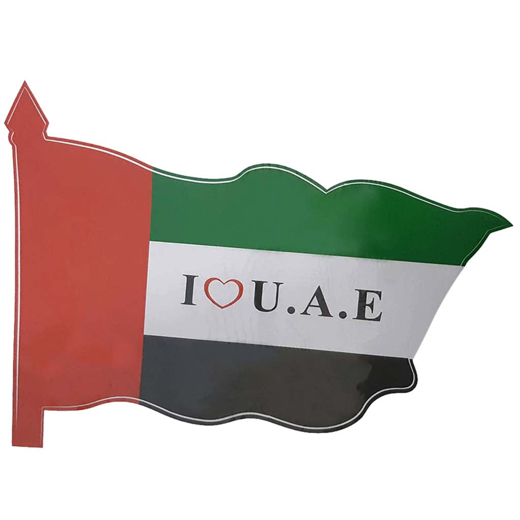 U.A.E Sticker Flag 