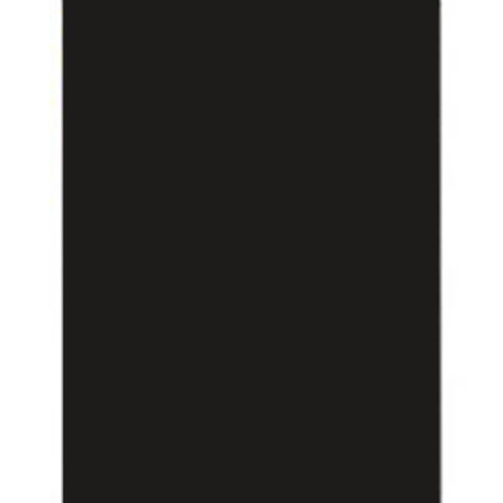 Black Cut Edge Panels Rectangular 12pk