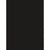 Black Cut Edge Panels Rectangular 12pk