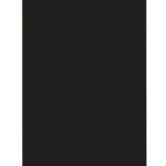 Black Cut Edge Panels Rectangular 12pk