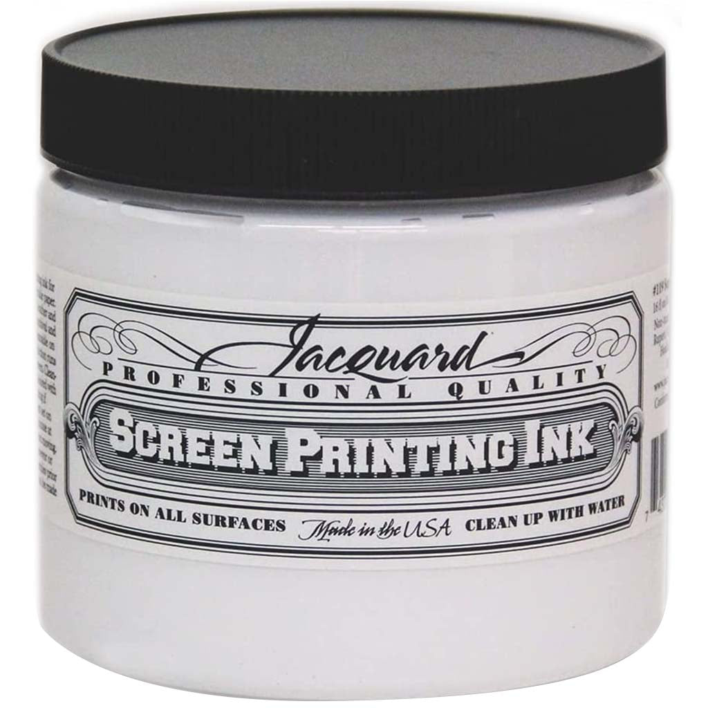 PROFESSIONAL SCREEN PRINTING INK SUPER OPAQUE WHITE 16OZ