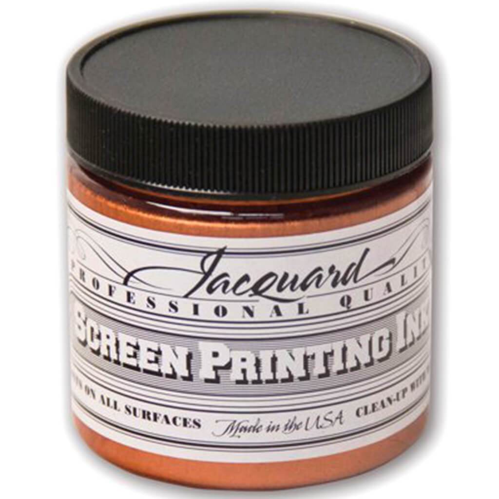 Professional Screen Printing Ink 4oz Solar Gold