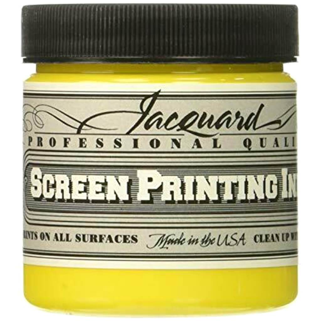 Professional Screen Printing Ink 4oz Solar Gold