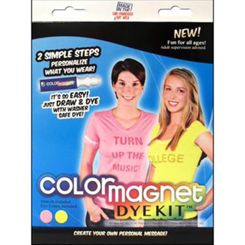 Color Magnet Dye Kit Red/Turquoise