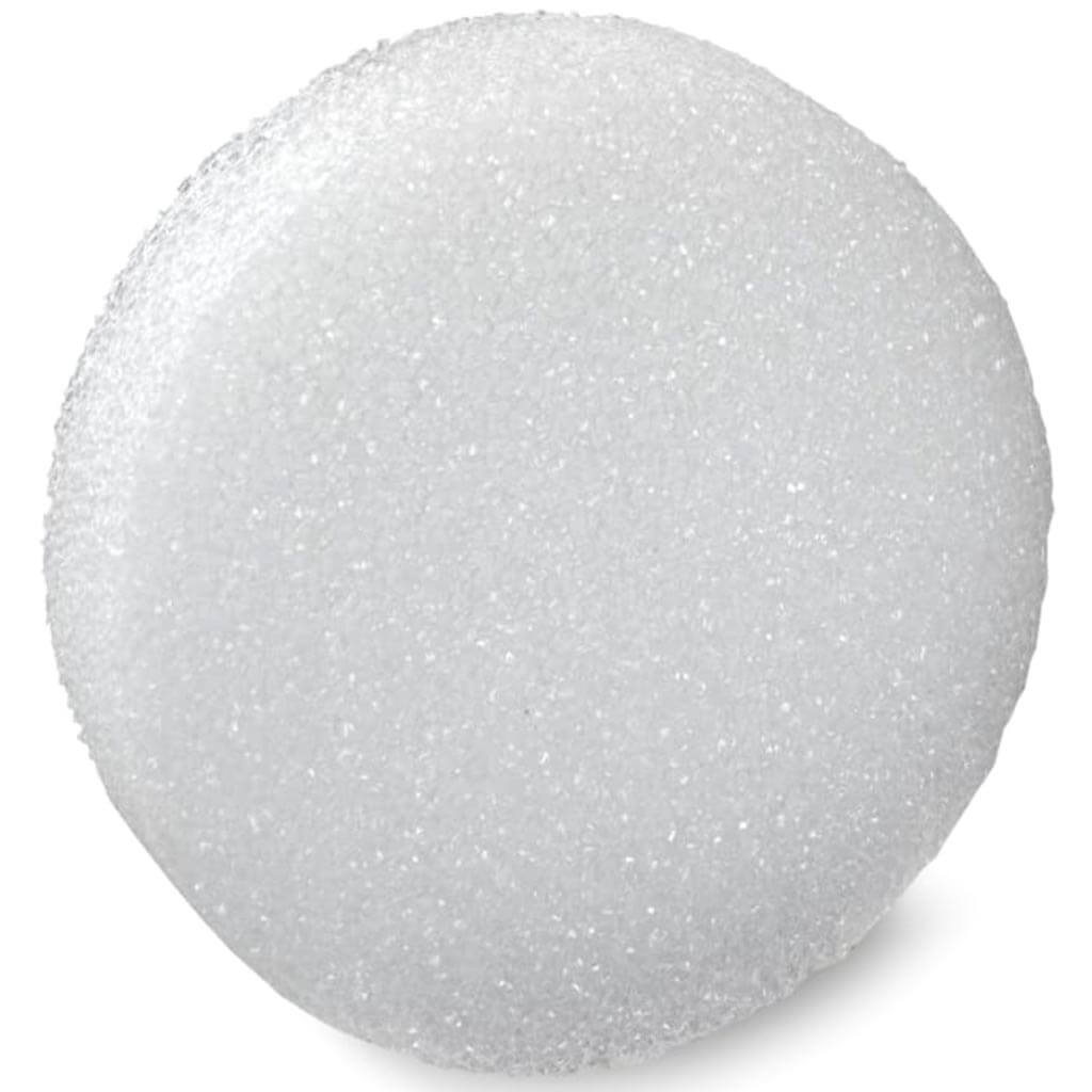 Styrofoam Disc 4x1in White