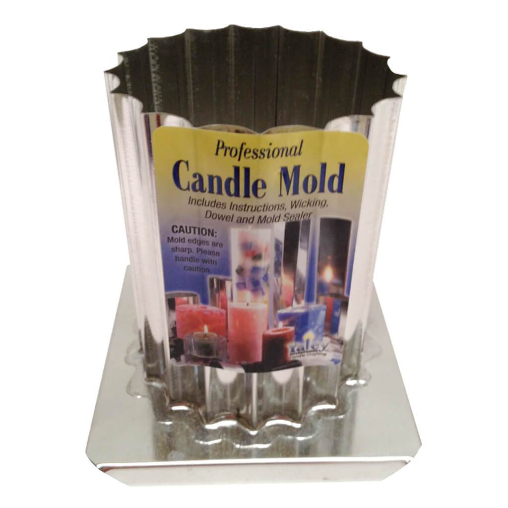 Candle Mold Round Large Column 3X4 