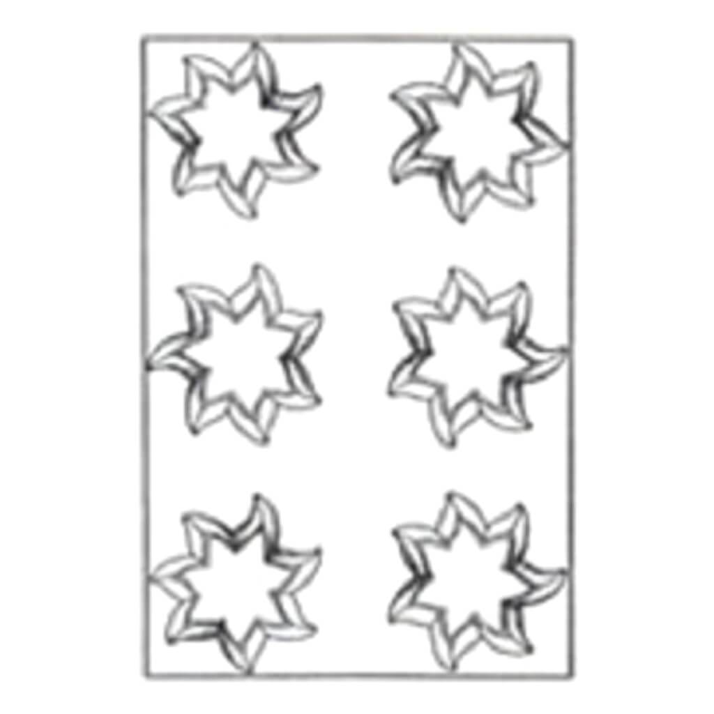 Floating Candle Molds Sunburst 