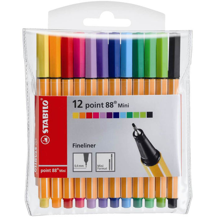 Stabilo Point 88 Mini Wallet Pen Set