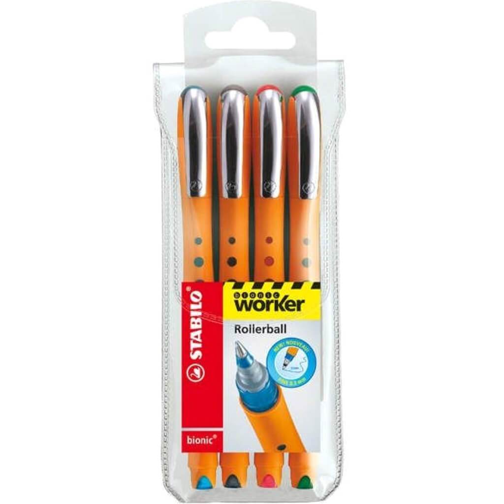 Stabilo Worker Rollerball Set 0.3mm