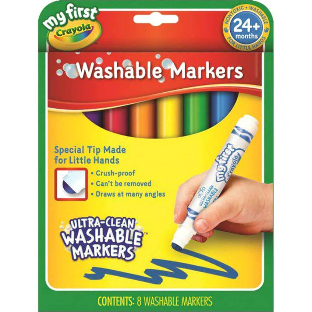 Crayola My First Washable Markers 8ct