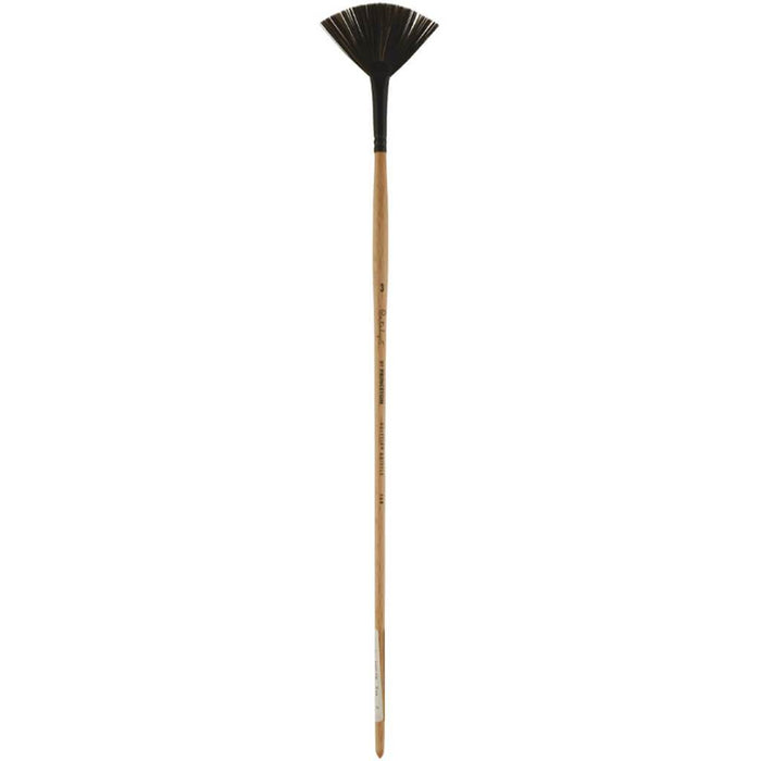 Princeton Catalyst Polytip Long Handle Bristle Brushes Fan