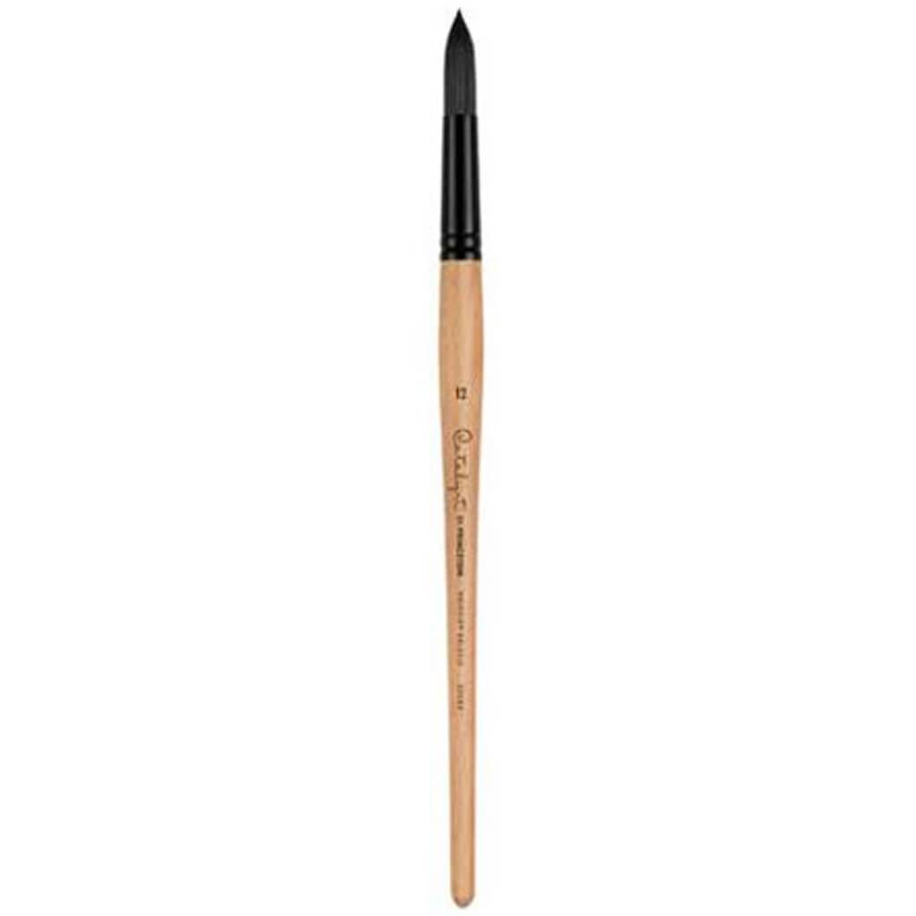 Princeton Catalyst Polytip Long Handle Bristle Brushes Round