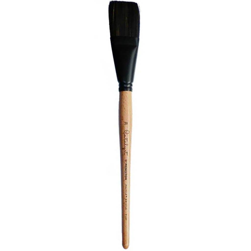 Princeton Catalyst Polytip Long Handle Bristle Brushes Flats
