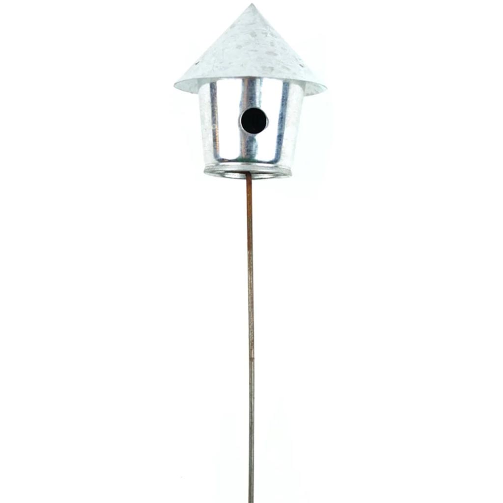 Mini Garden Bird House Pick 1P 