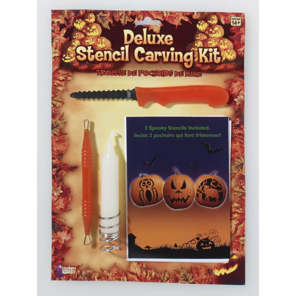 Stencil Pumpkin Carving Set