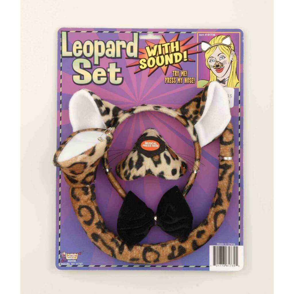 Animal Set with Sound Leopard