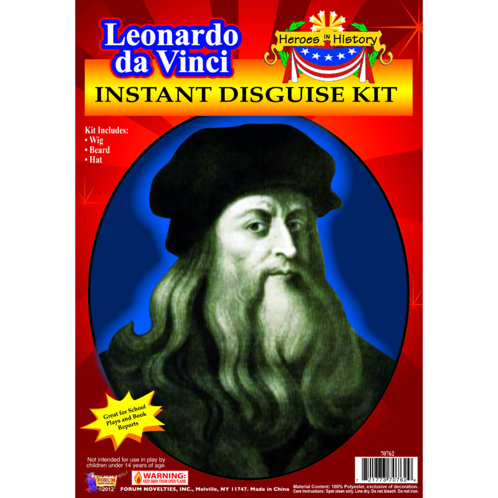 Leonardo Da Vinci Disguise Kit 