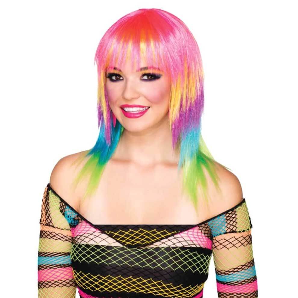 Candi Striped Adult Wig