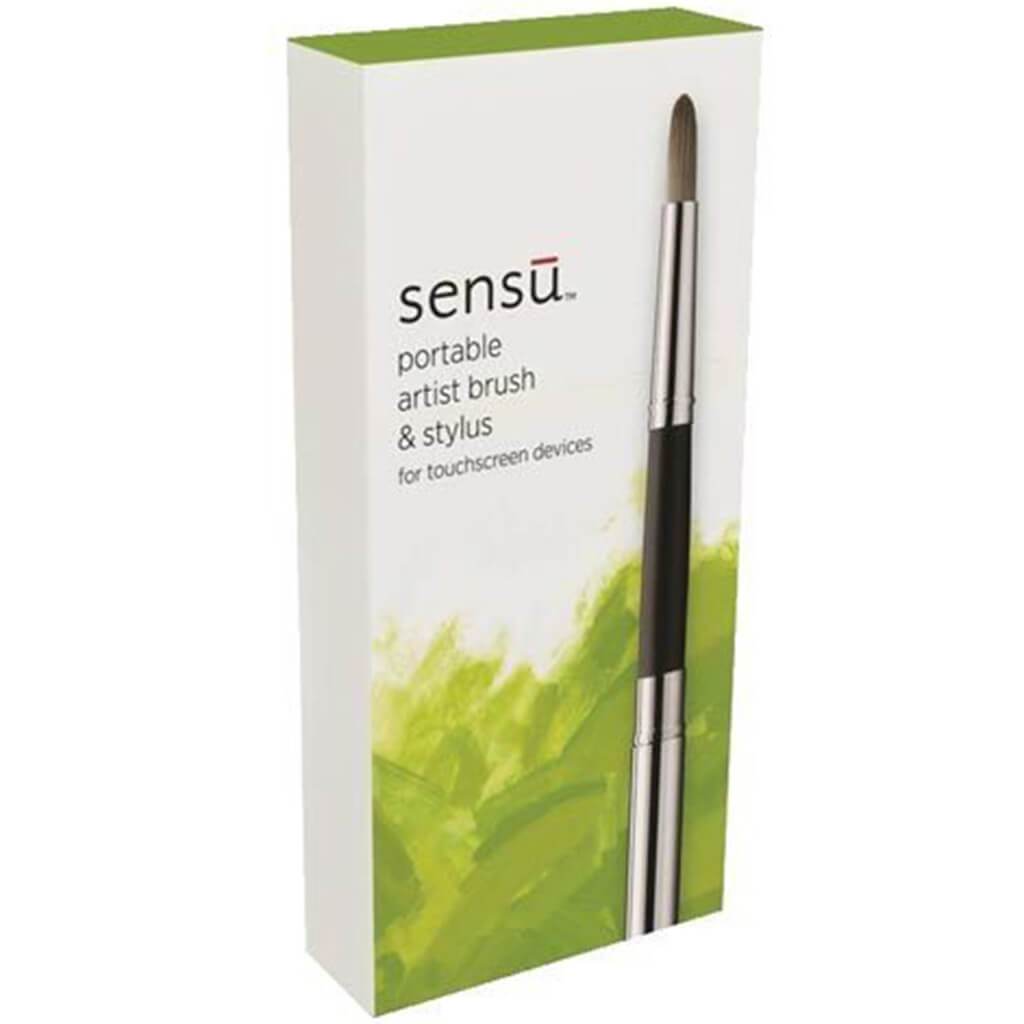 Sensu Artist Brush &amp; Stylus Chrome