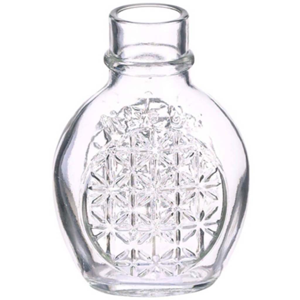 Olive Glass Bottle Cw 5" 
