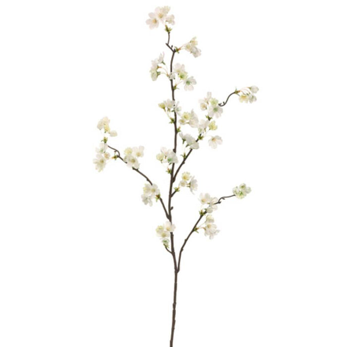 Quince Blossom Spray 36" Cr 