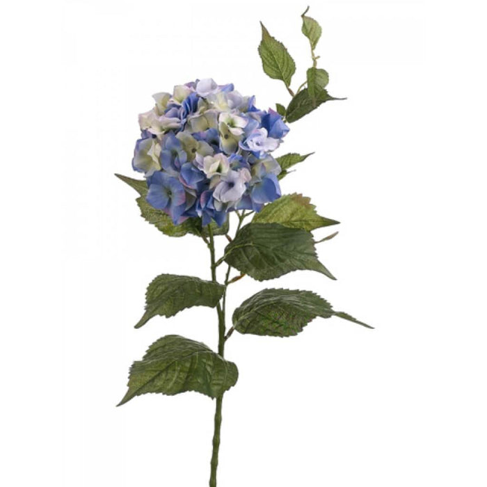 34" SILK HYDRANGEA SPRAY BLUE 