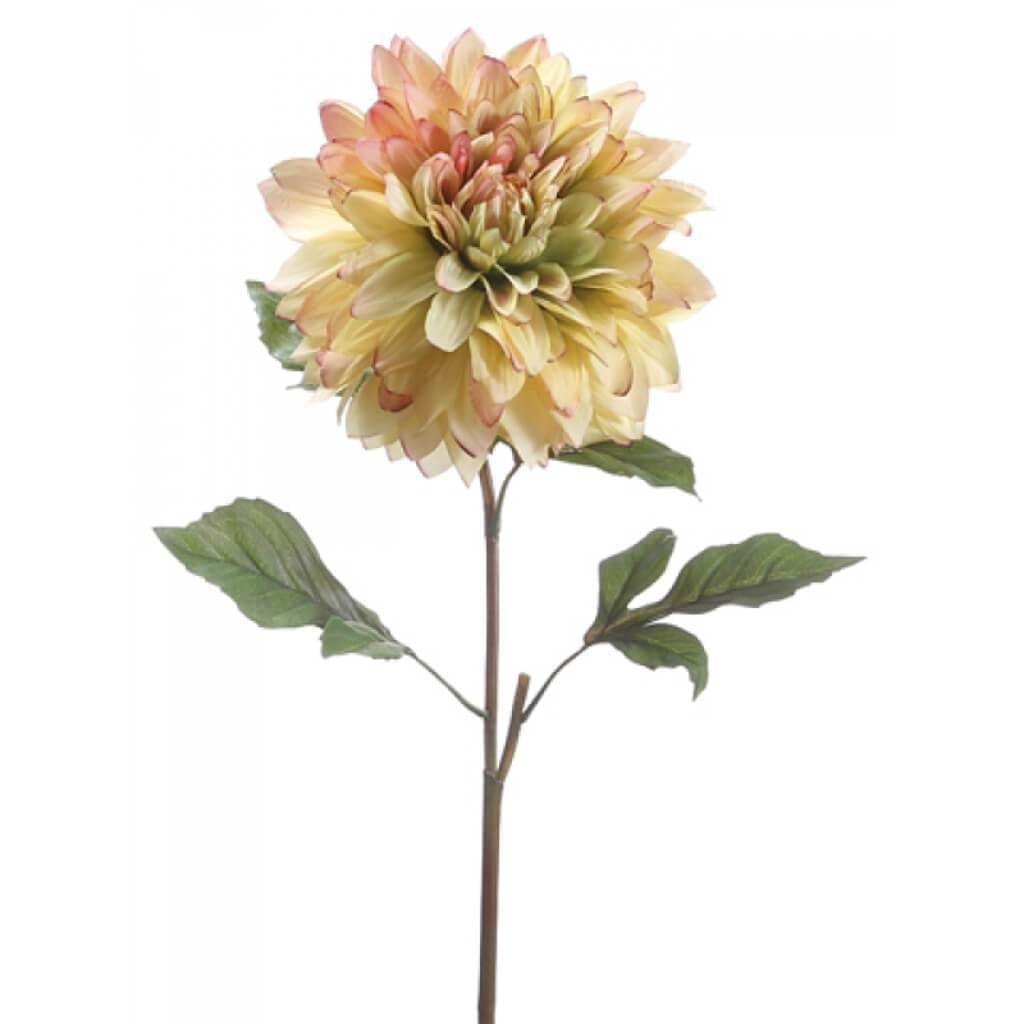 25.5"Dinner Plate Dahlia Spray 