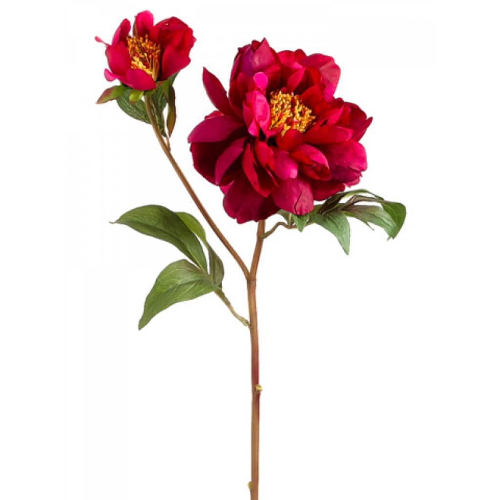 22.5"Vintage Peony Spray Bt 