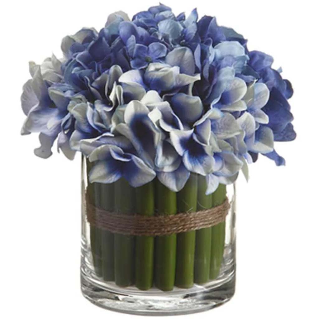 7"Hydrangea Stand.Bqt(P) Bl 