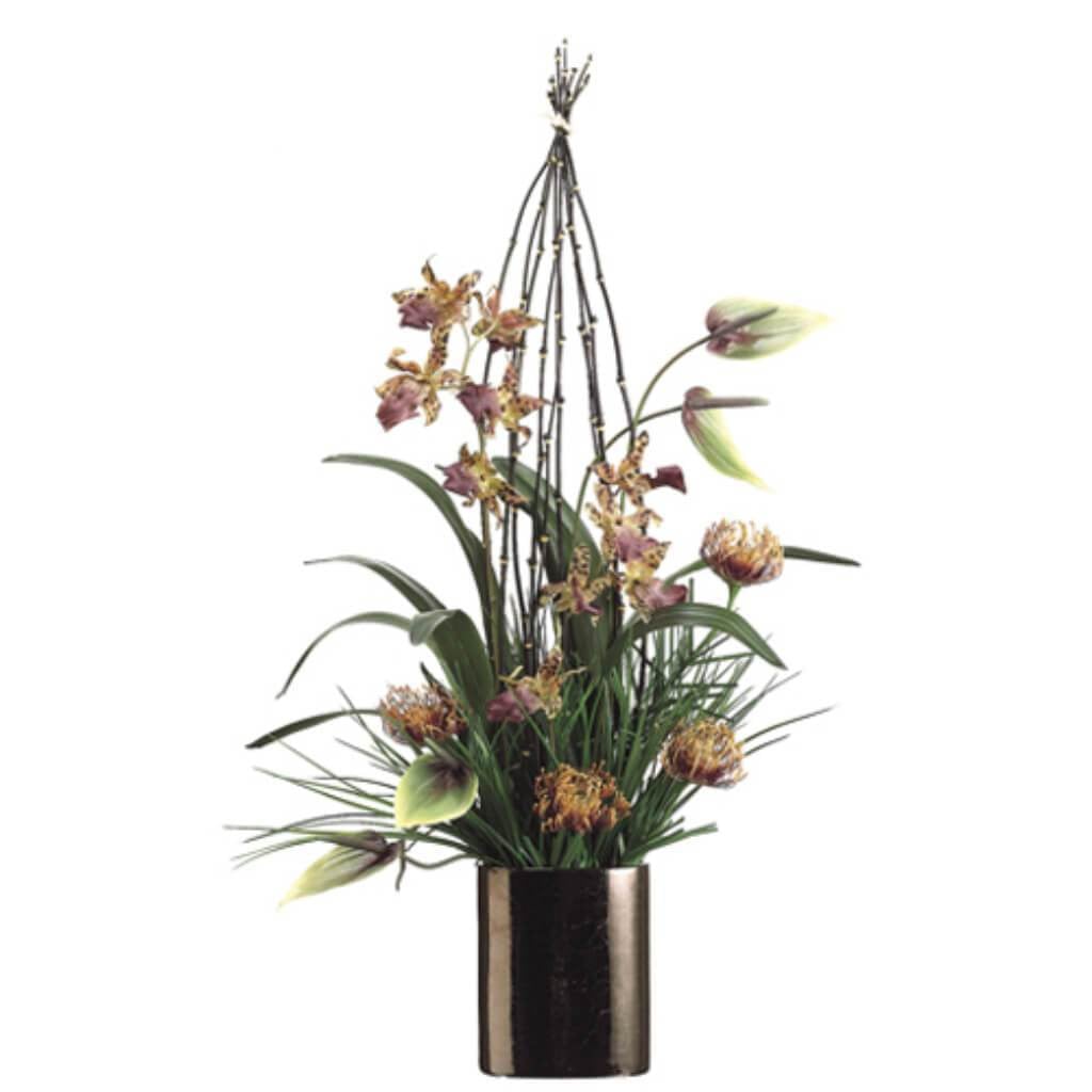 40H13W19"L Orchid/Anthu(P)Grru 