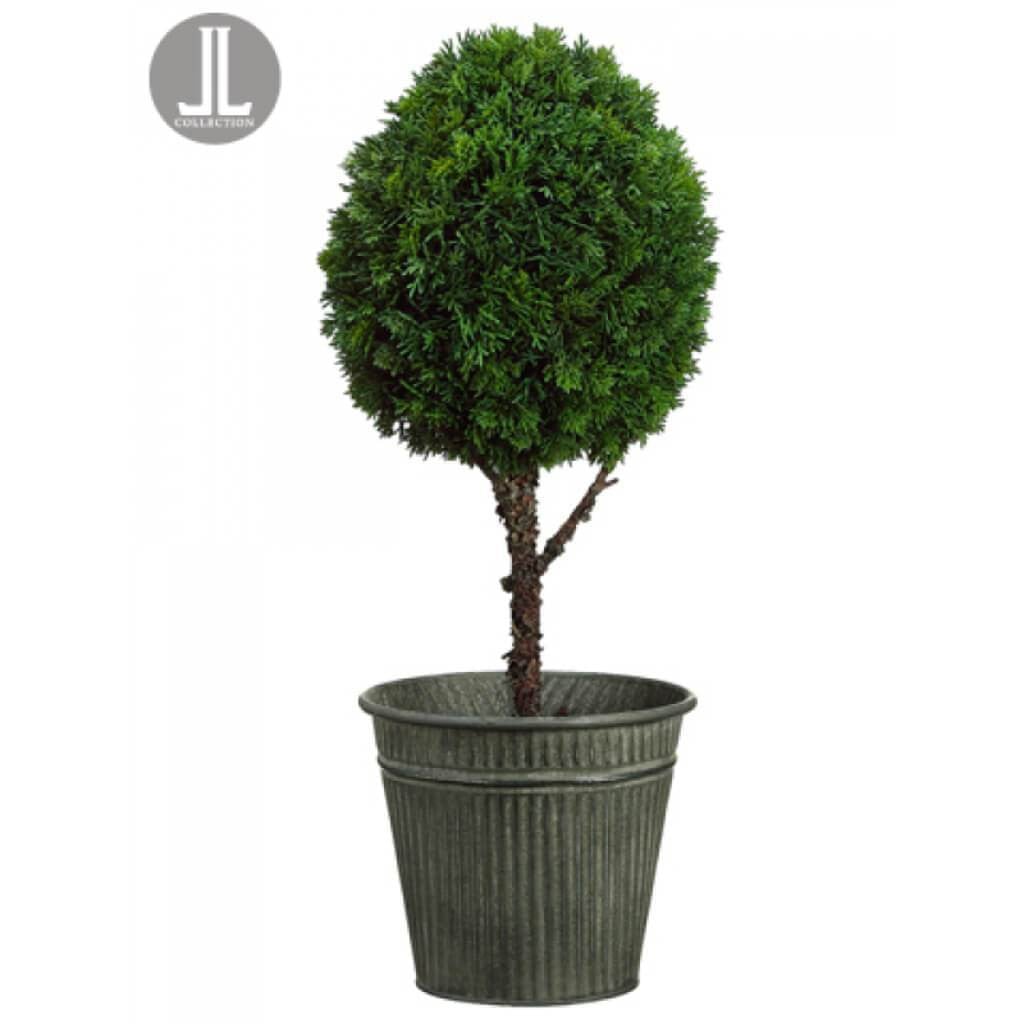26&quot;Cedar Ball Topiary(P)Reship 