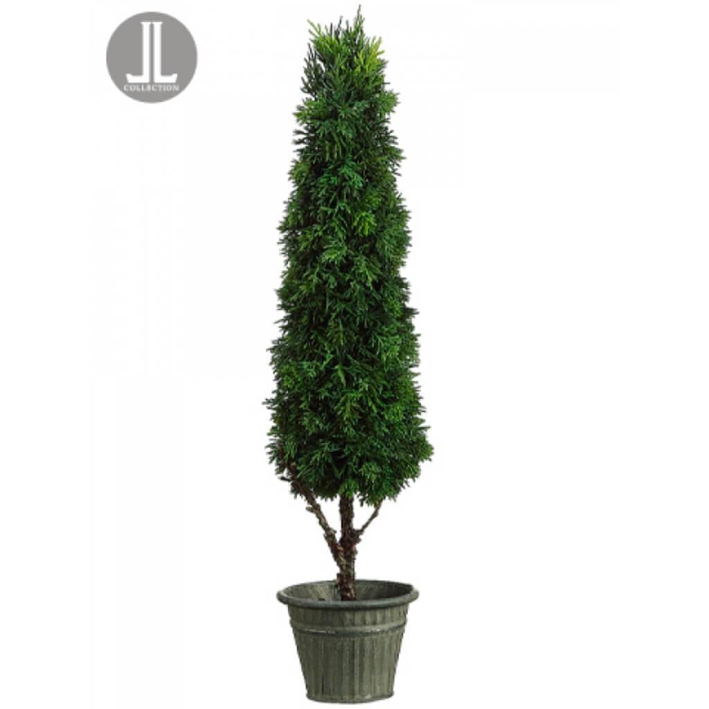 26"Cedar Cone Topiary(P)Reship 