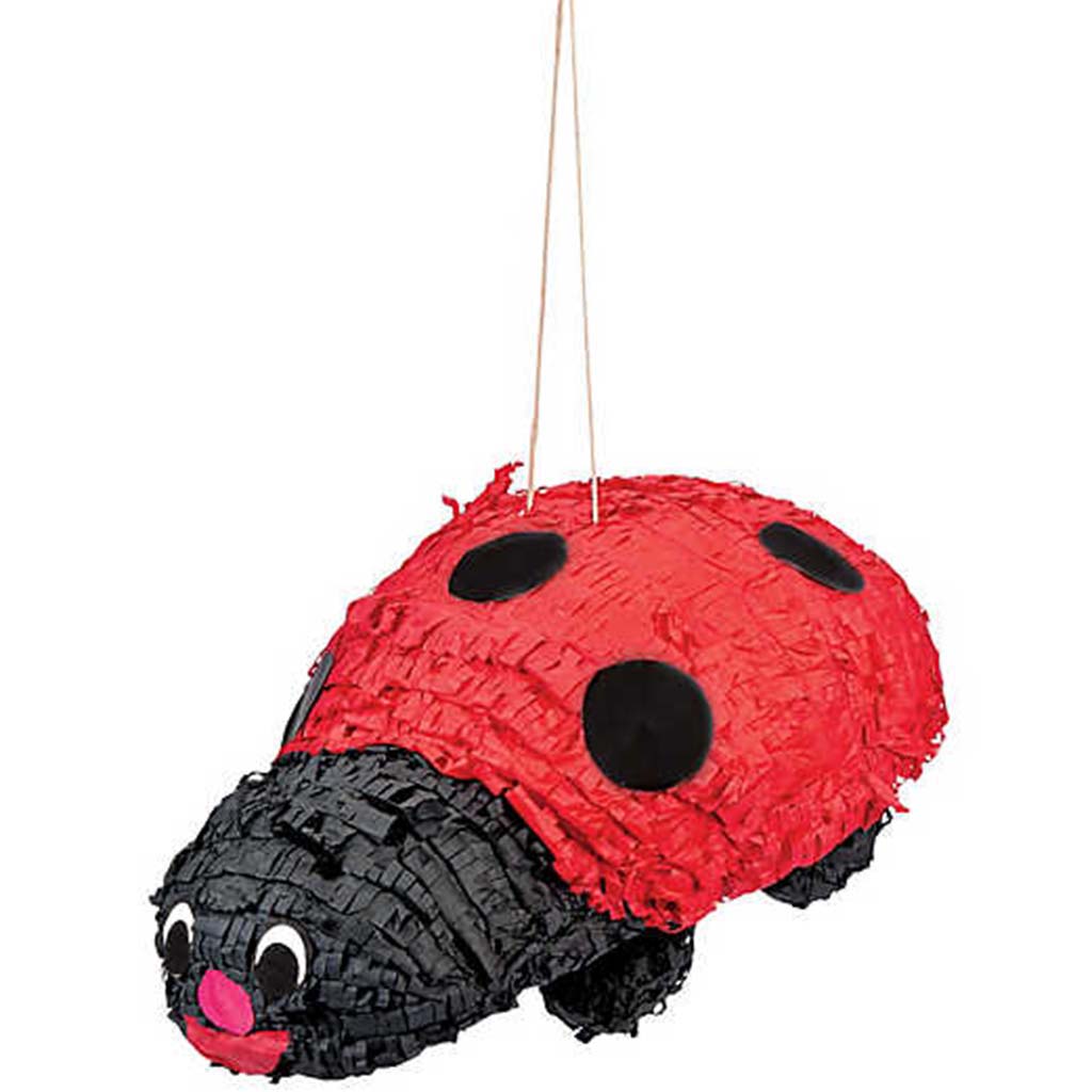 Ladybug Fancy Pull String Pinata