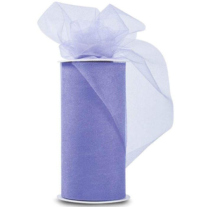 Expo Shiny Tulle 6in x 24yd Spool Lilac