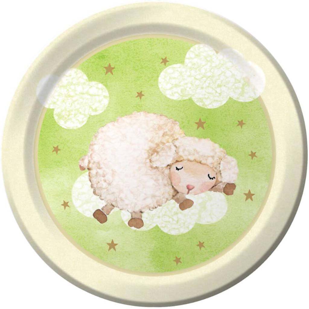 Baby Shower Ba Ba Baby, Paper Dinner Plates 9in 8ct 