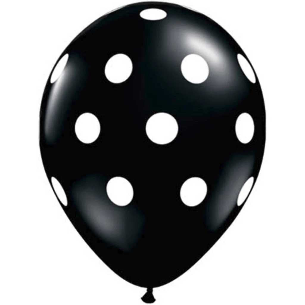 Polka Dots Big Latex Balloon 11in 