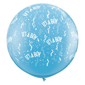 Latex Balloon Its A Boy Around 3Ft.