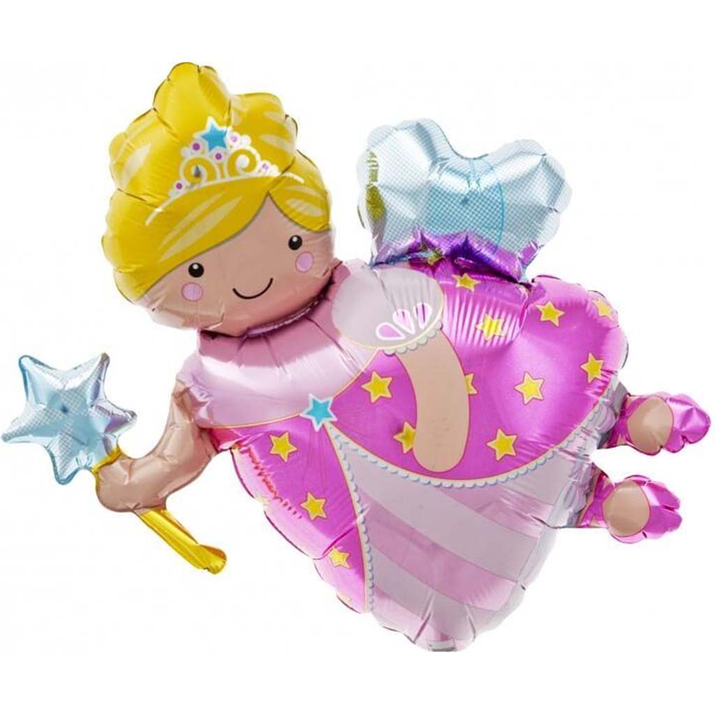 Fairy Godmother Shape Foil Balloon, 14in