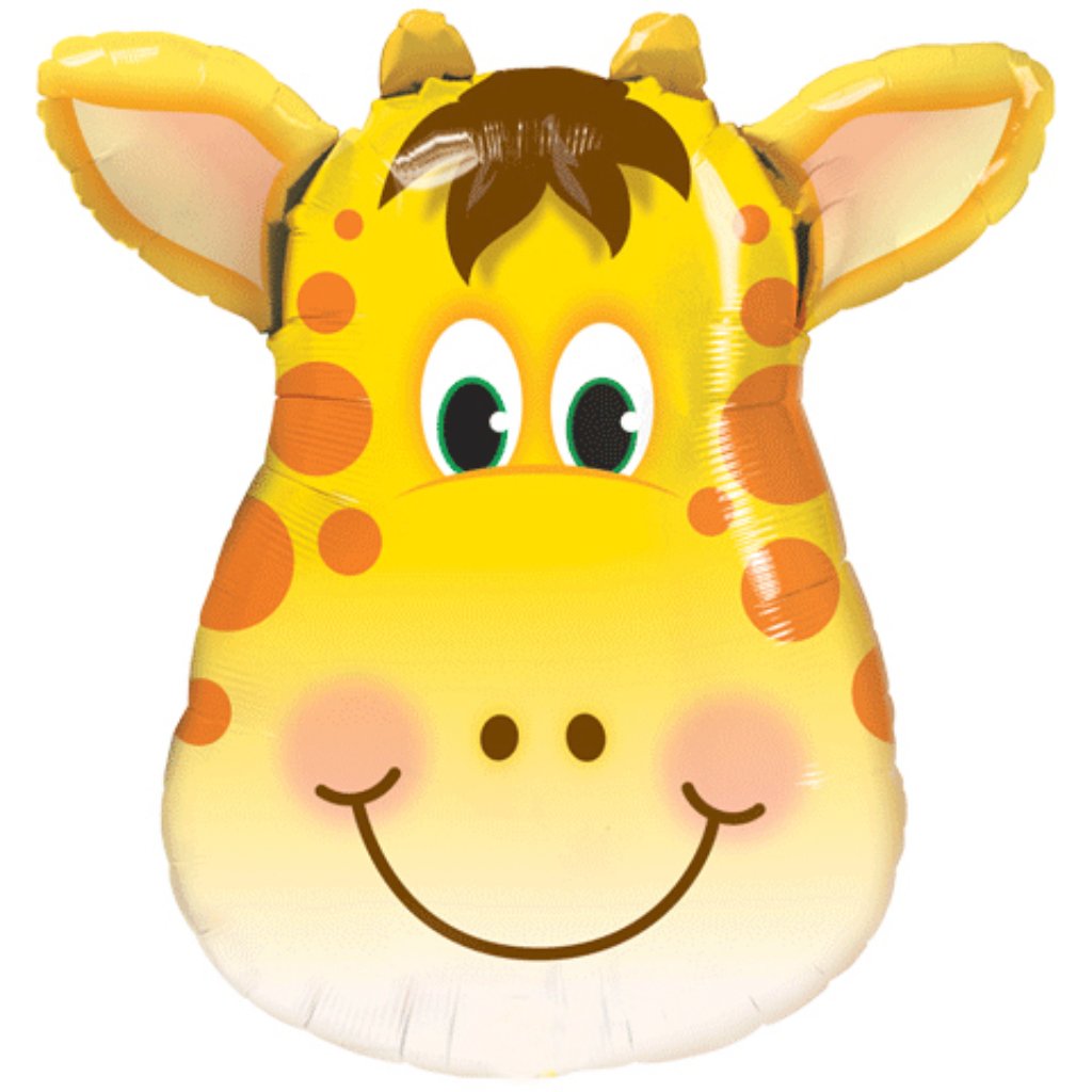 Jolly Giraffe Shape Foil Balloon 14 