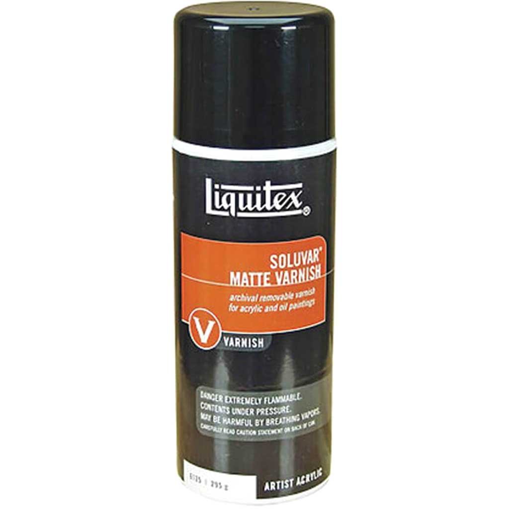 Liquitex Varnish Soluvar Matte Spray 295g