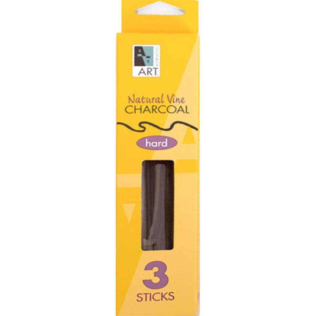 Vine &amp; Willow Charcoal 3pcs Hard