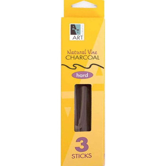 Vine & Willow Charcoal 3pcs Hard