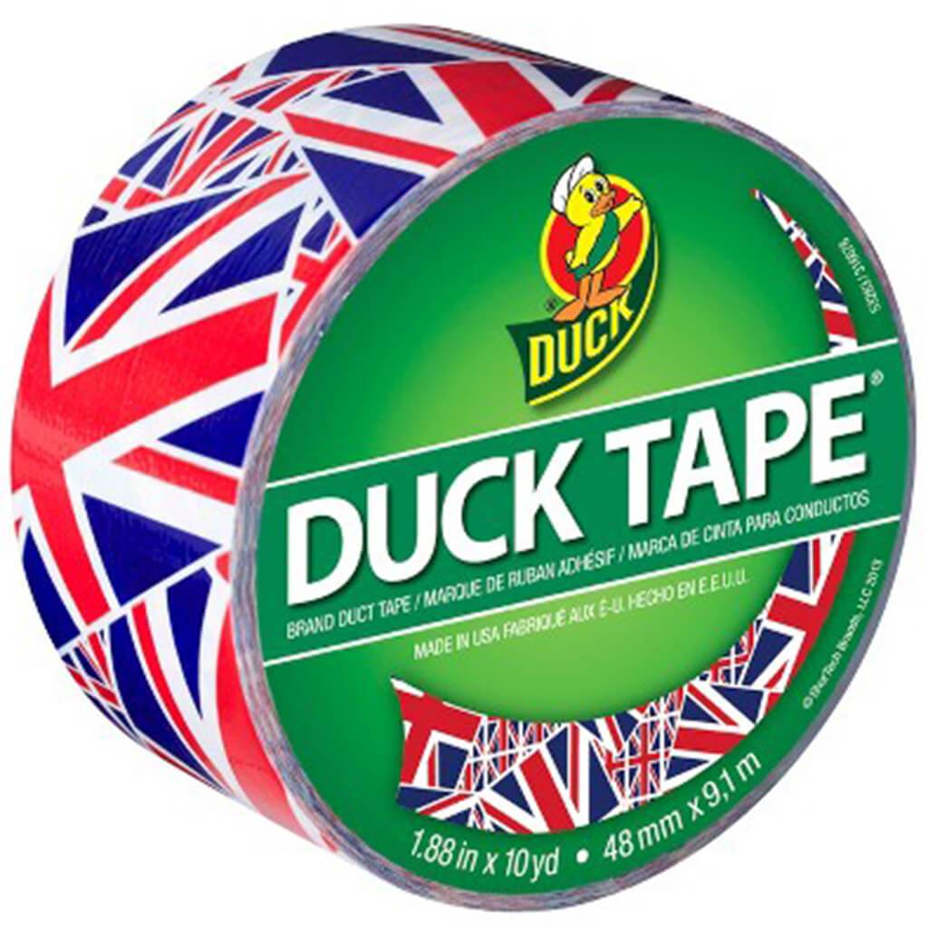 Duck Tape Union Jack 1.88in x 10yd