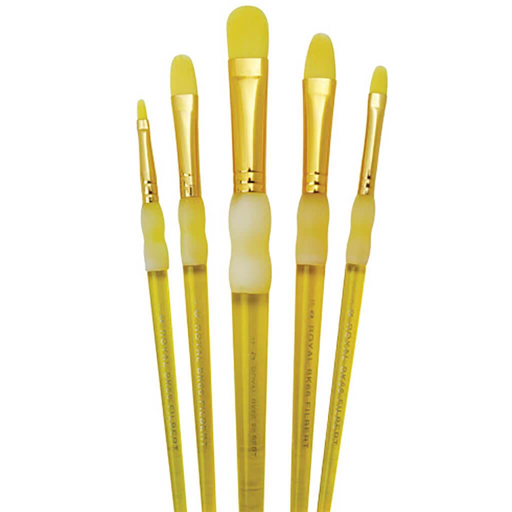 Filbert Brush Set 5pcs