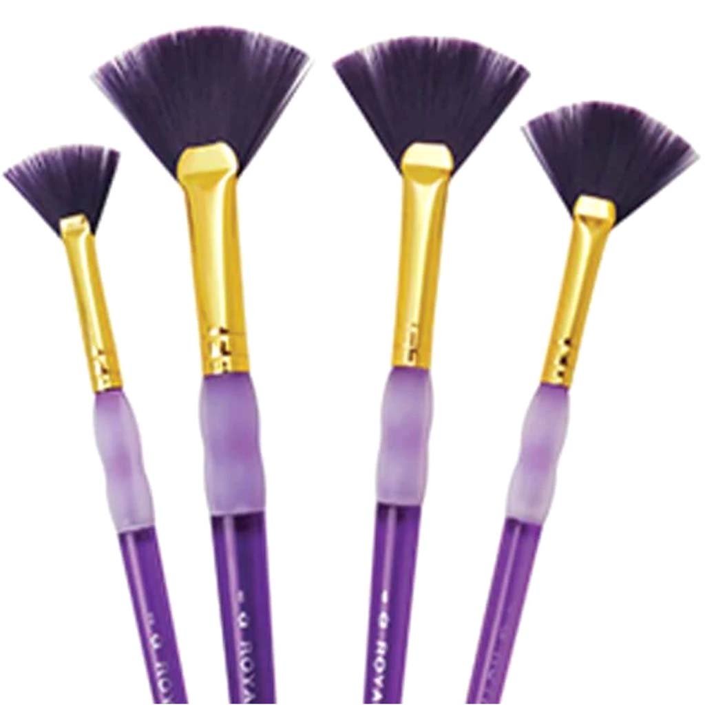 Fan Brush Set 4pcs