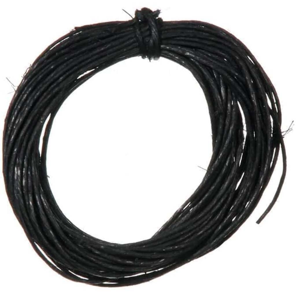 BLACK-HEMP CORD 20# 8/YDS 