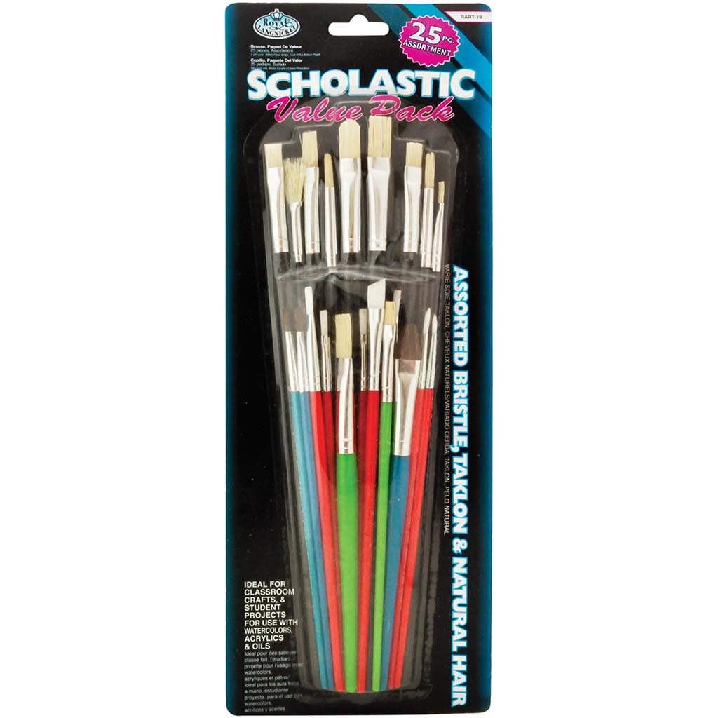 Royal Student Brush Value Pack 25pcs