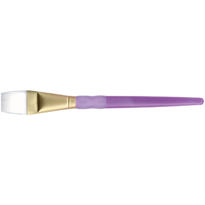 White Taklon Wash Brush 3/8in