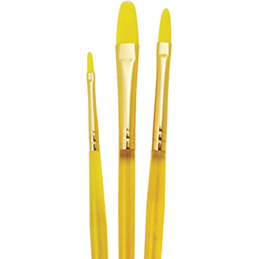 Big Kids Choice Filbert Brush Set of 3